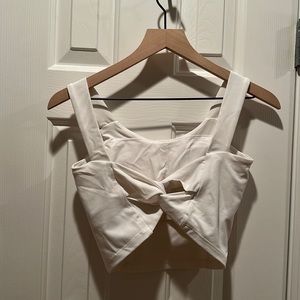 Halara Crop top with built in bra